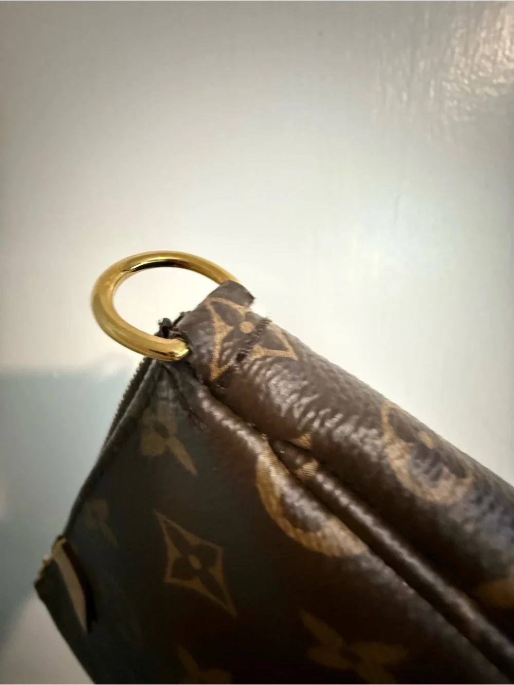 LOUIS VUITTON LARGE POCHETTE MONOGRAM FROM MPA